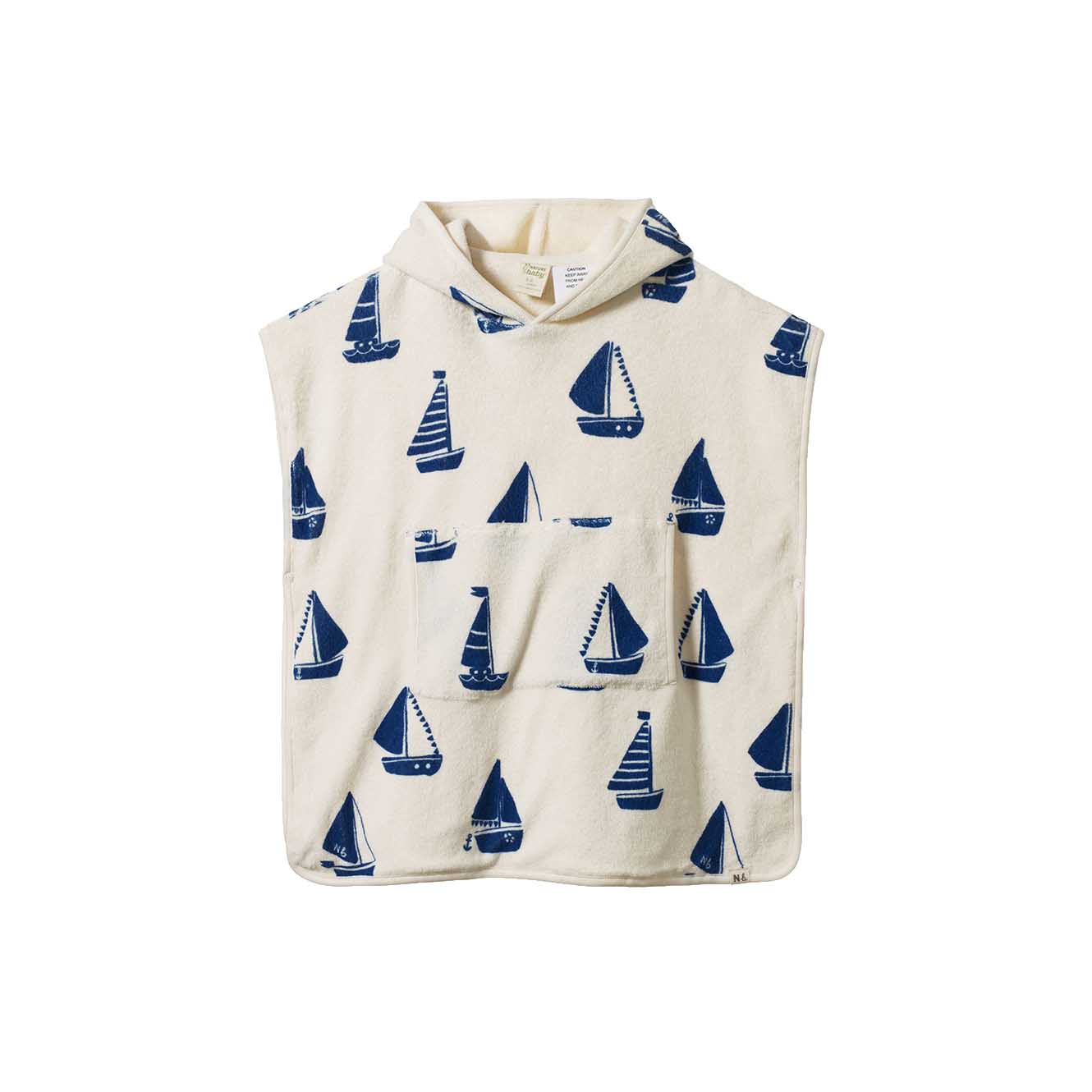 Nature Baby Organic Cotton Poncho Towel